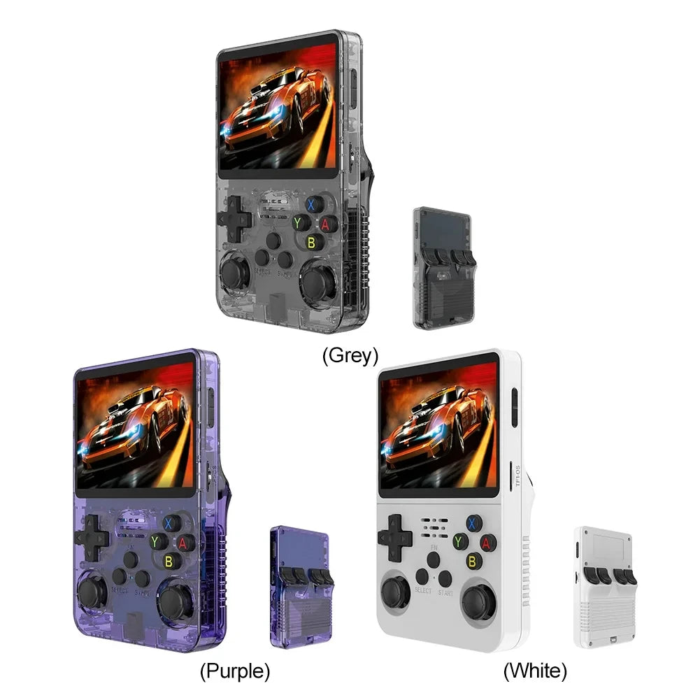 R36S Console 128GB 1 SD-kaart versie geüpgrade en geïnstalleerd